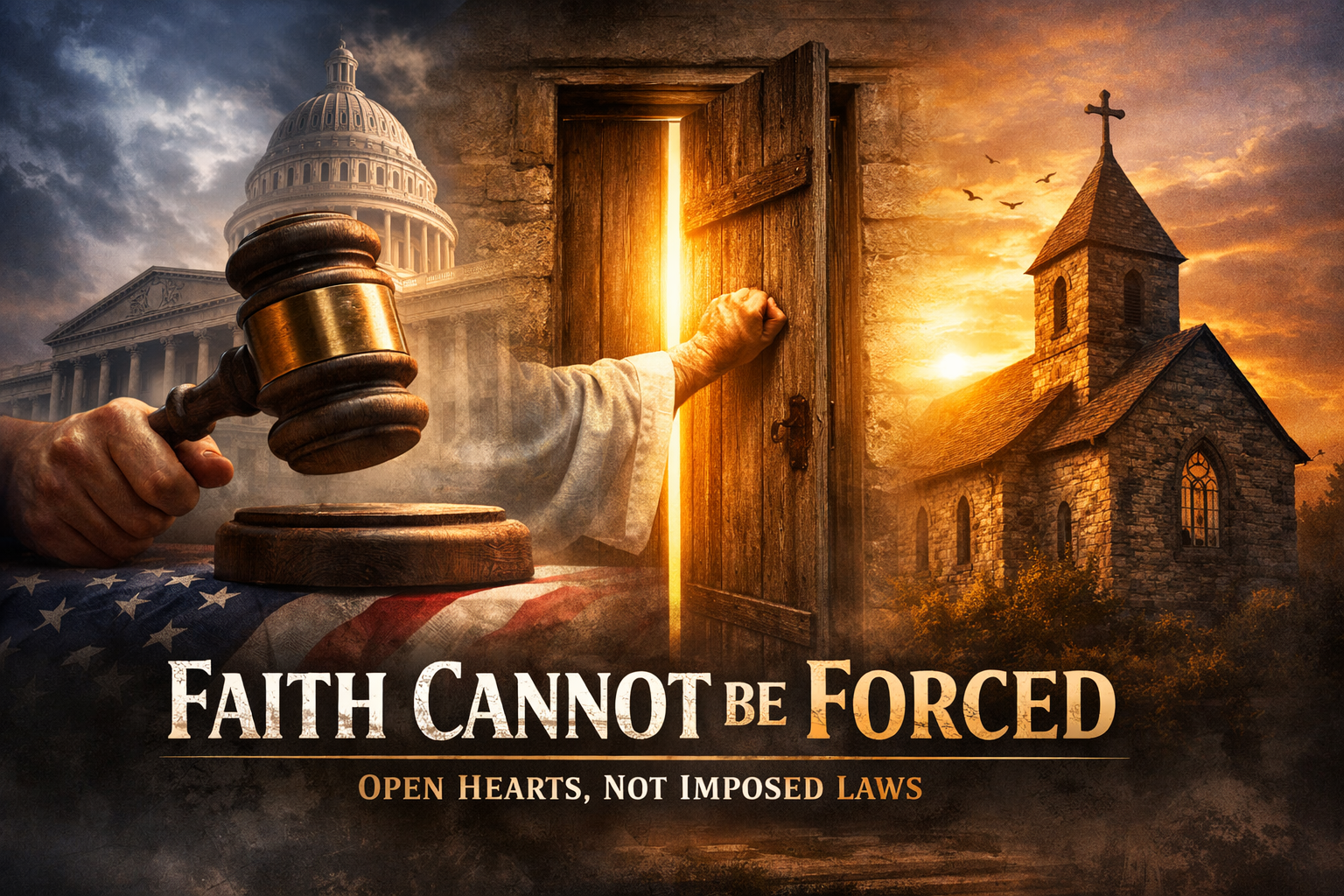 Faith Cannot Be Forced: Why the Gospel Was Never Meant to Be Legislated